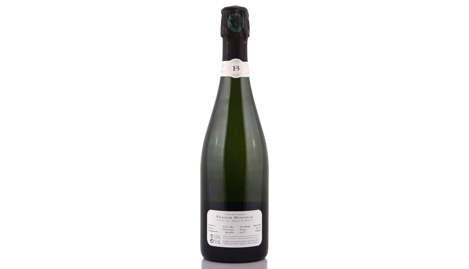 Champagne Franck Bonville Grand Cru Blanc de Blancs 0.75 L