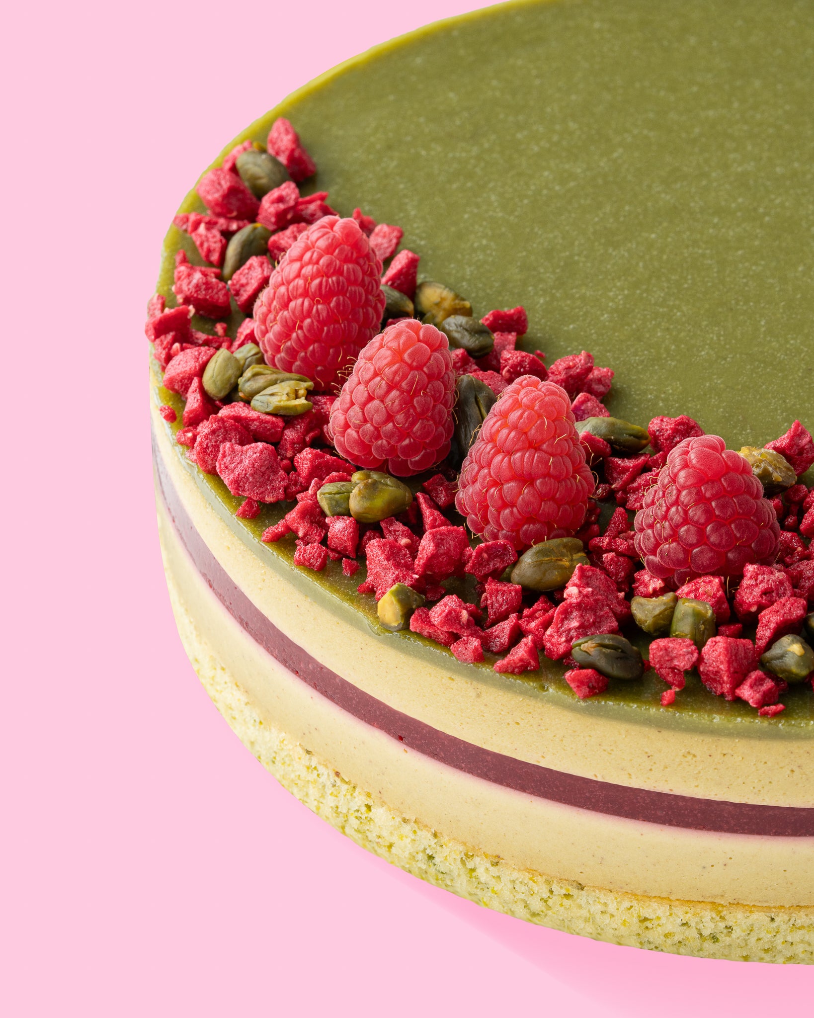 Tort Framboise Pistache