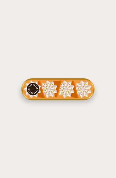 Pin Choco Blanc Fruits Exotique